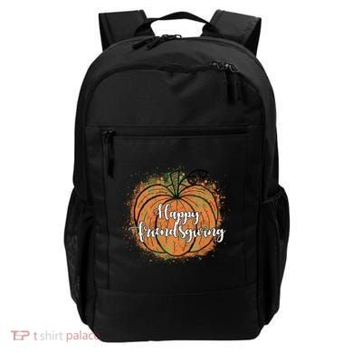 Happy Friendsgiving Fall Pumpkin Gift Backpack