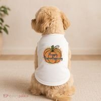 Happy Friendsgiving Fall Pumpkin Gift Doggie Tank thumb 2