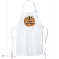 Happy Friendsgiving Fall Pumpkin Gift Apron thumb 0