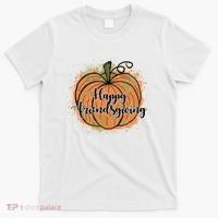 Happy Friendsgiving Fall Pumpkin Gift T-Shirt thumb 0