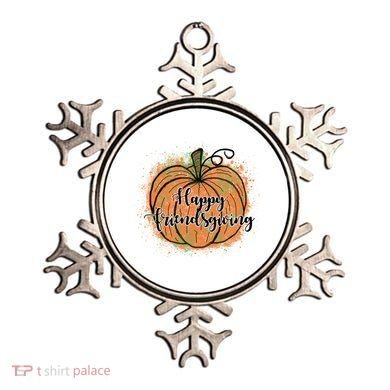 Happy Friendsgiving Fall Pumpkin Gift Ornament