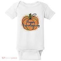 Happy Friendsgiving Fall Pumpkin Gift Baby Bodysuit thumb 0