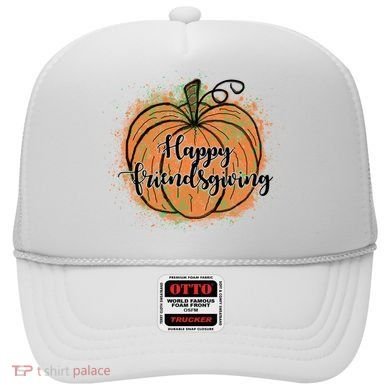 Happy Friendsgiving Fall Pumpkin Gift Hat