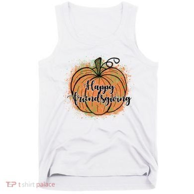 Happy Friendsgiving Fall Pumpkin Gift Tank Top