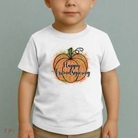 Happy Friendsgiving Fall Pumpkin Gift Toddler T-Shirt thumb 2