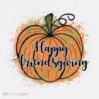 Happy Friendsgiving Fall Pumpkin Gift Kids Hoodie thumb 5