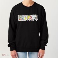 Happy Friyay Friday Lovers Fun Teacher Friyay Weekend Women's Sweatshirt thumb 0