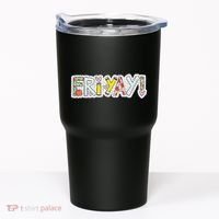 Happy Friyay Friday Lovers Fun Teacher Friyay Weekend Tumbler thumb 0