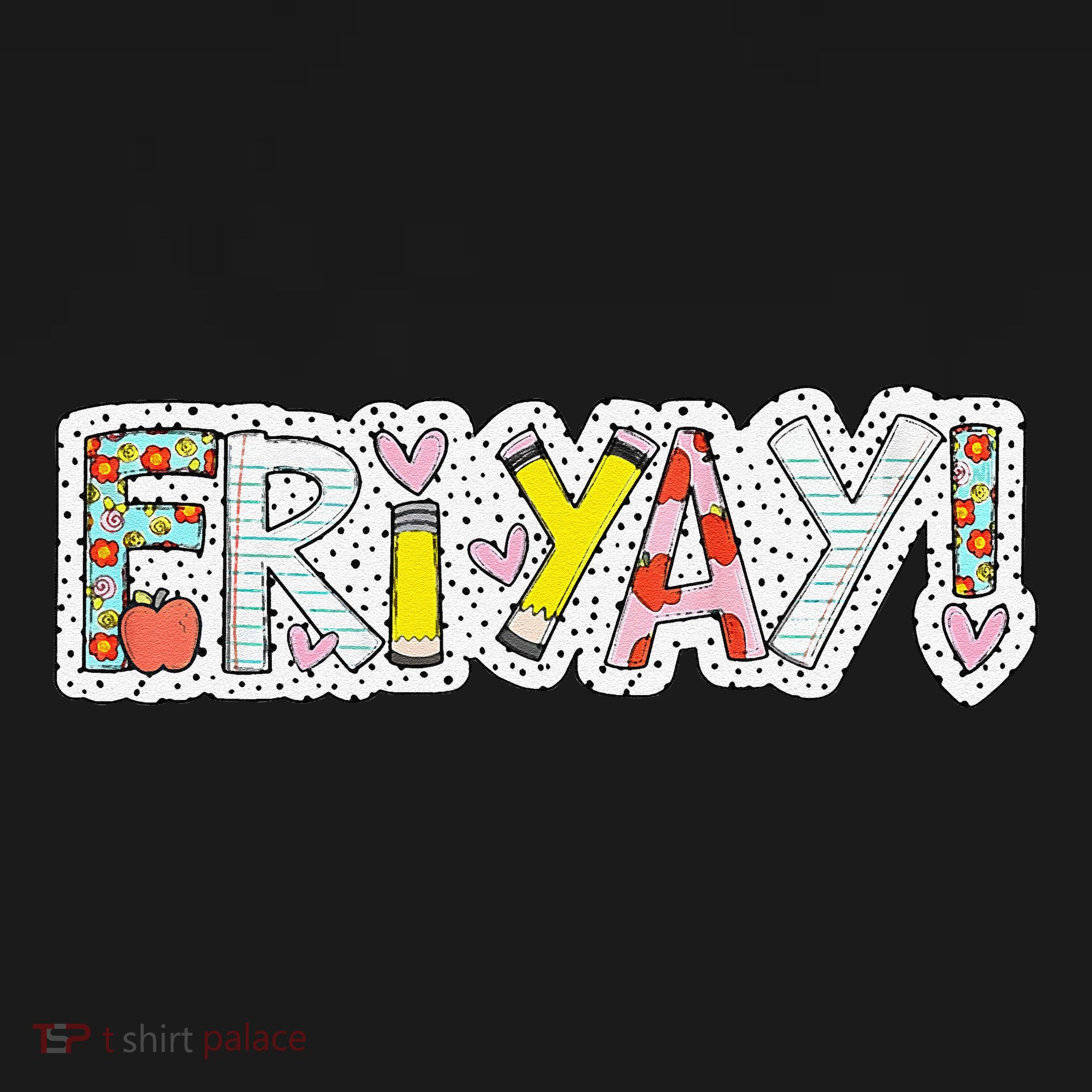 Happy Friyay Friday Lovers Fun Teacher Friyay Weekend Mousepad