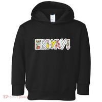Happy Friyay Friday Lovers Fun Teacher Friyay Weekend Toddler Hoodie thumb 0