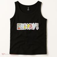 Happy Friyay Friday Lovers Fun Teacher Friyay Weekend Tank Top thumb 2