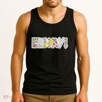 Happy Friyay Friday Lovers Fun Teacher Friyay Weekend Tank Top thumb 3