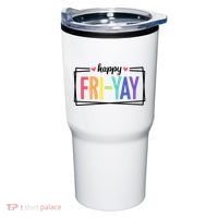 Happy Friday Friyay Funny Gift For Teachers Students Tumbler thumb 0