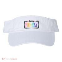 Happy Friday Friyay Funny Gift For Teachers Students Visor thumb 0