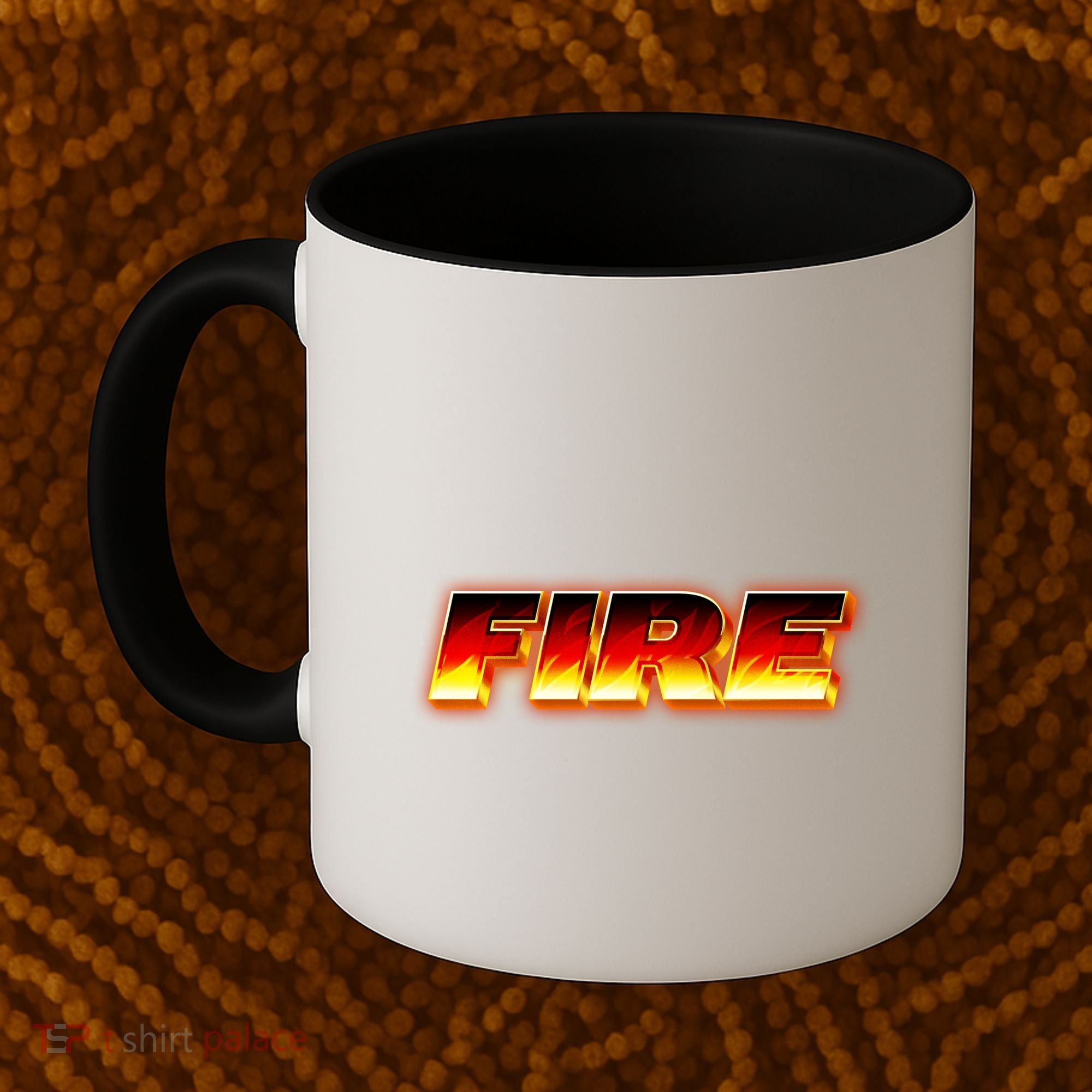 Hot Fire Flames Coffee Mug