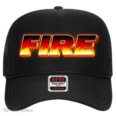 Hot Fire Flames Hat