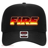 Hot Fire Flames Hat thumb 0