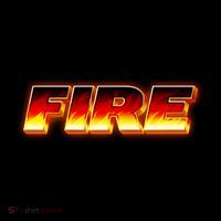 Hot Fire Flames Toddler Hoodie thumb 2