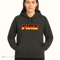 Hot Fire Flames Hoodie thumb 5