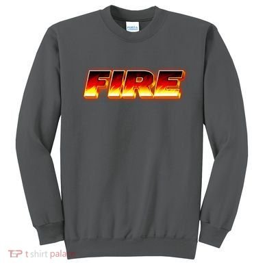 Hot Fire Flames Sweatshirt