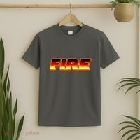 Hot Fire Flames T-Shirt thumb 2