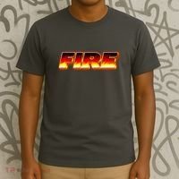 Hot Fire Flames T-Shirt thumb 3