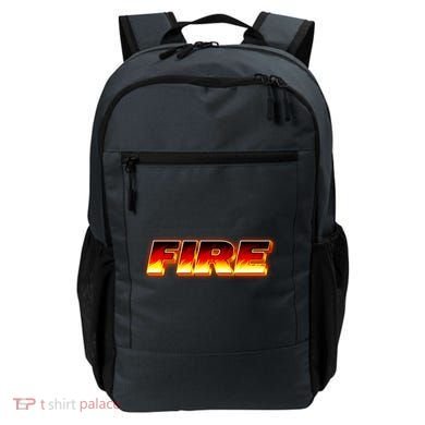 Hot Fire Flames Backpack