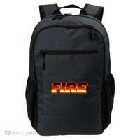 Hot Fire Flames Backpack thumb 0
