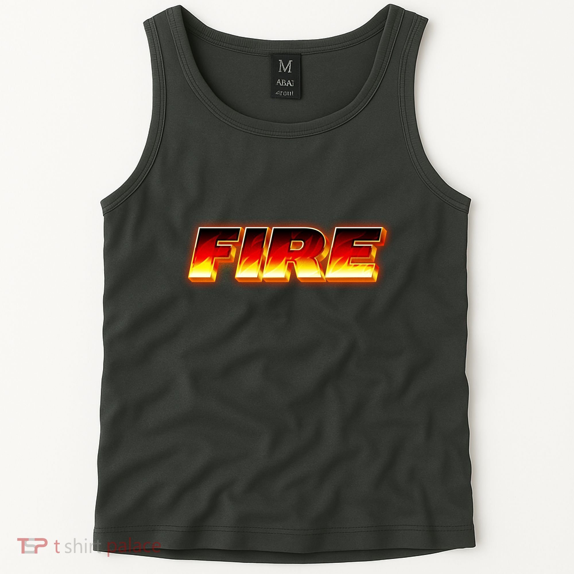 Hot Fire Flames Tank Top
