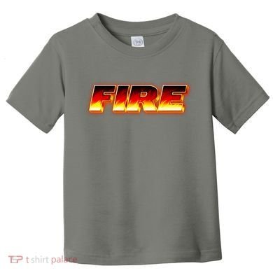 Hot Fire Flames Toddler T-Shirt
