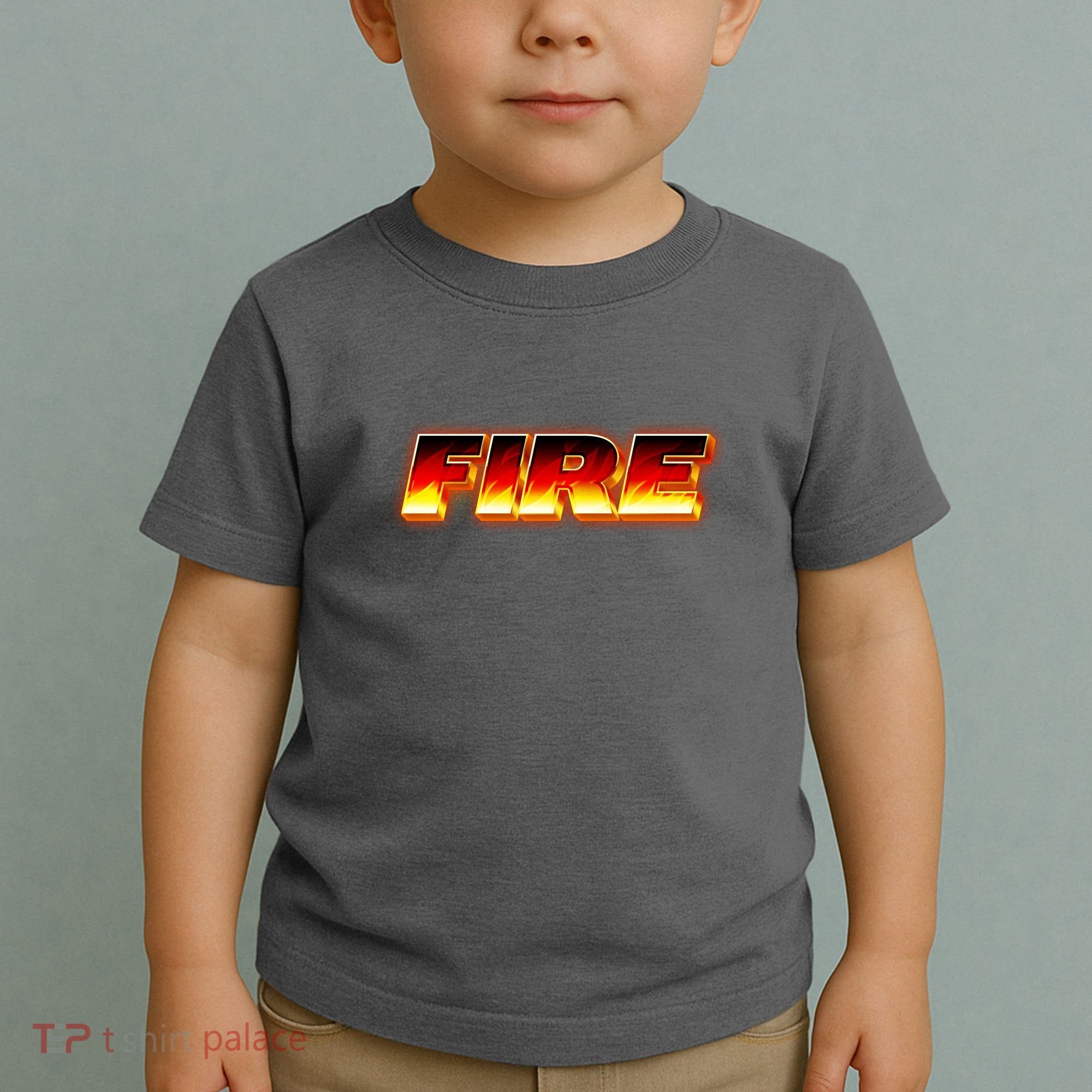 Hot Fire Flames Toddler T-Shirt