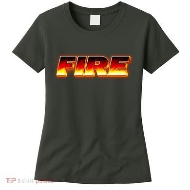 Hot Fire Flames Women's T-Shirt