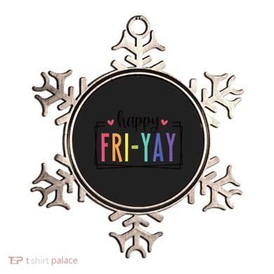 Happy FriYay Friday Lovers Fun Teacher Ornament