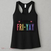Happy FriYay Friday Lovers Fun Teacher Women's Tank Top thumb 3