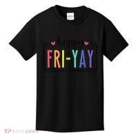 Happy FriYay Friday Lovers Fun Teacher Kids T-Shirt thumb 0