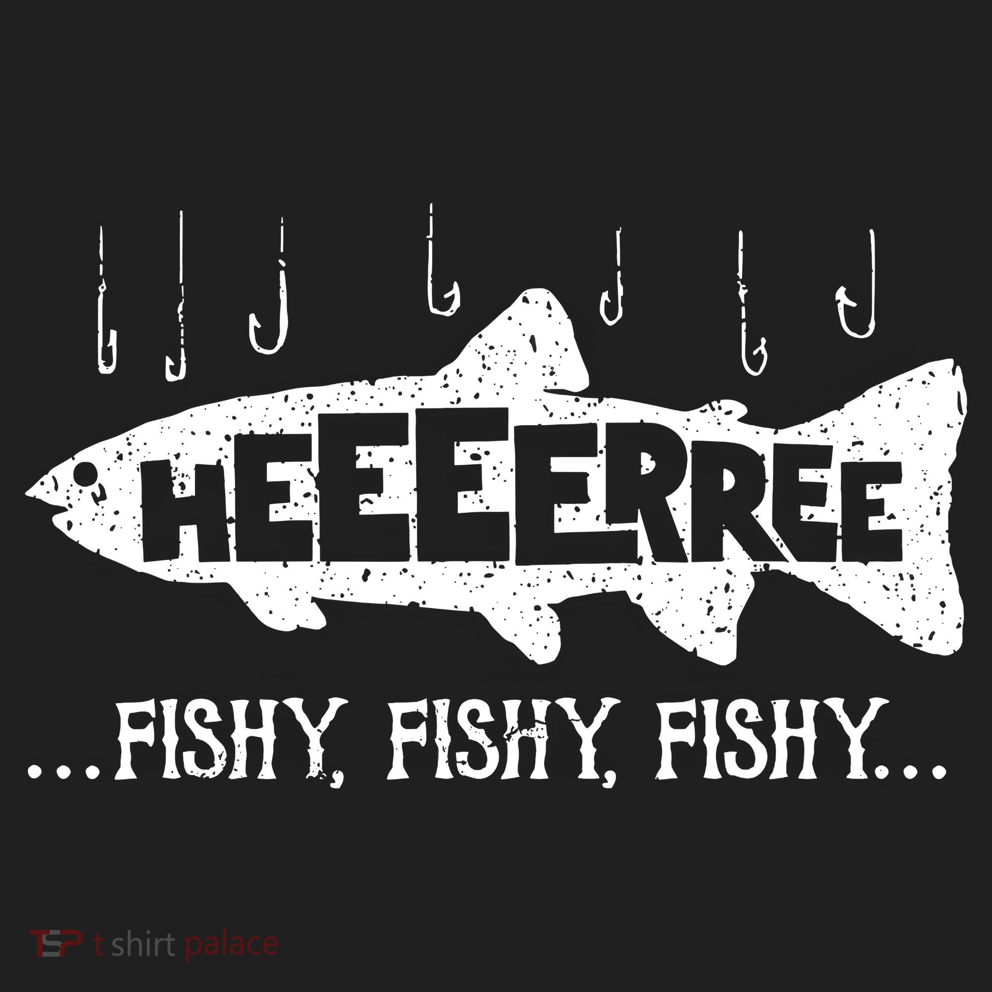 Here Fishy Funny Fish Fishing Lovers Heeeerree Fishy Fishy Beanie
