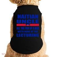 Haiti Flag Fun Haitian Uncle Haiti History Funny Sayings Cool Gift Doggie Tank thumb 0