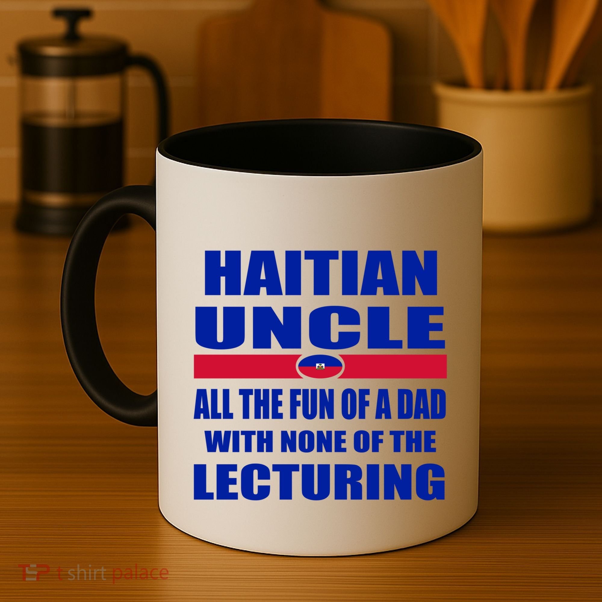Haiti Flag Fun Haitian Uncle Haiti History Funny Sayings Cool Gift Coffee Mug