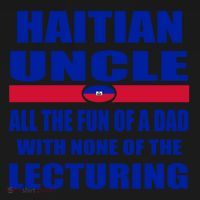 Haiti Flag Fun Haitian Uncle Haiti History Funny Sayings Cool Gift Ornament thumb 1