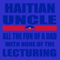 Haiti Flag Fun Haitian Uncle Haiti History Funny Sayings Cool Gift Coaster thumb 2