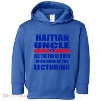 Haiti Flag Fun Haitian Uncle Haiti History Funny Sayings Cool Gift Toddler Hoodie thumb 0