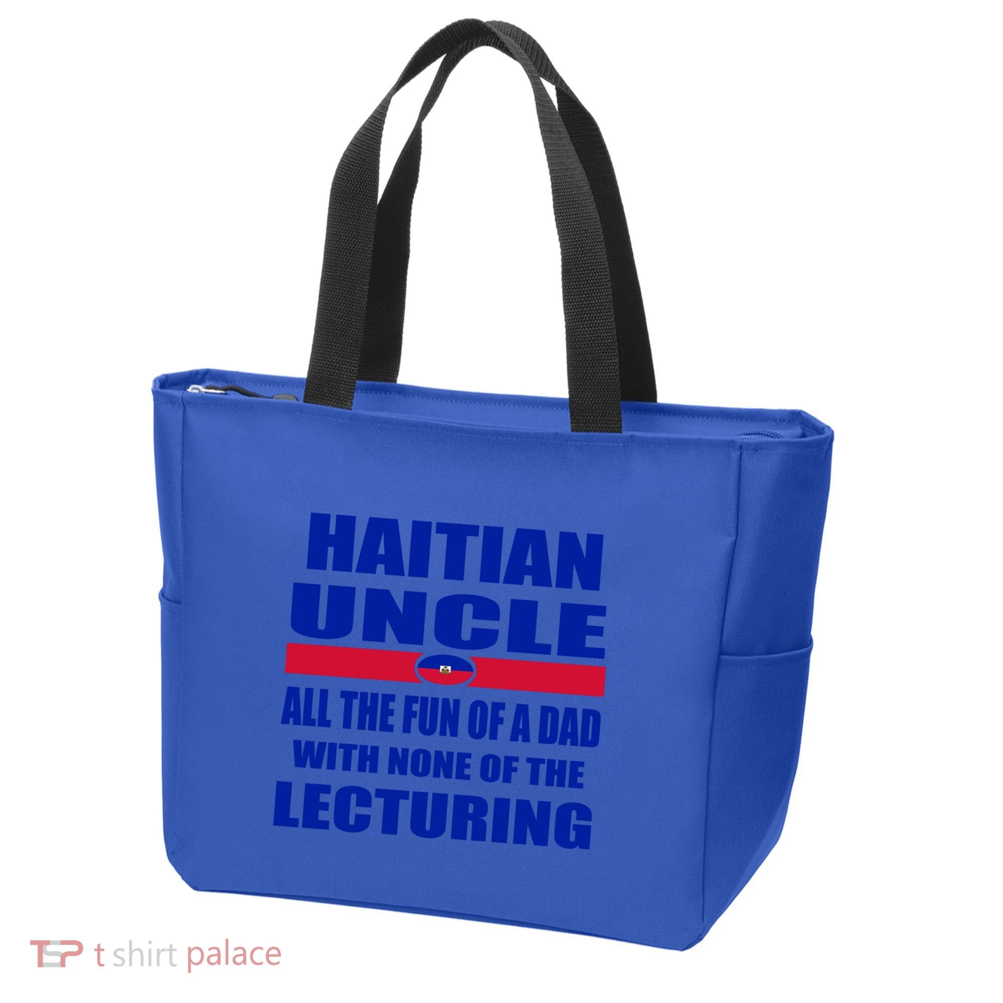 Haiti Flag Fun Haitian Uncle Haiti History Funny Sayings Cool Gift Tote Bag