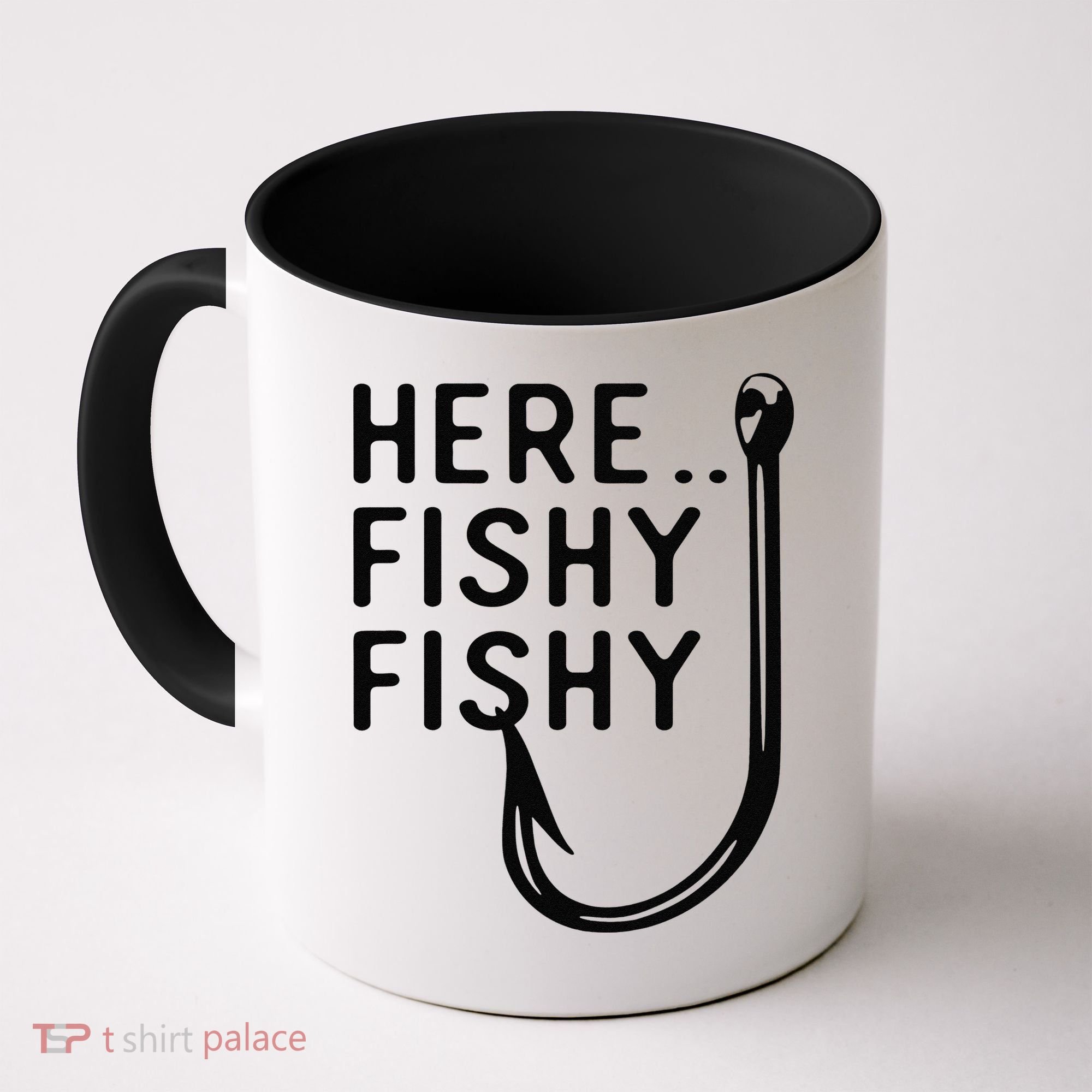 Here Fishy Fishy Coffee Mug
