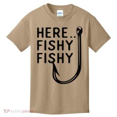 Here Fishy Fishy Kids T-Shirt