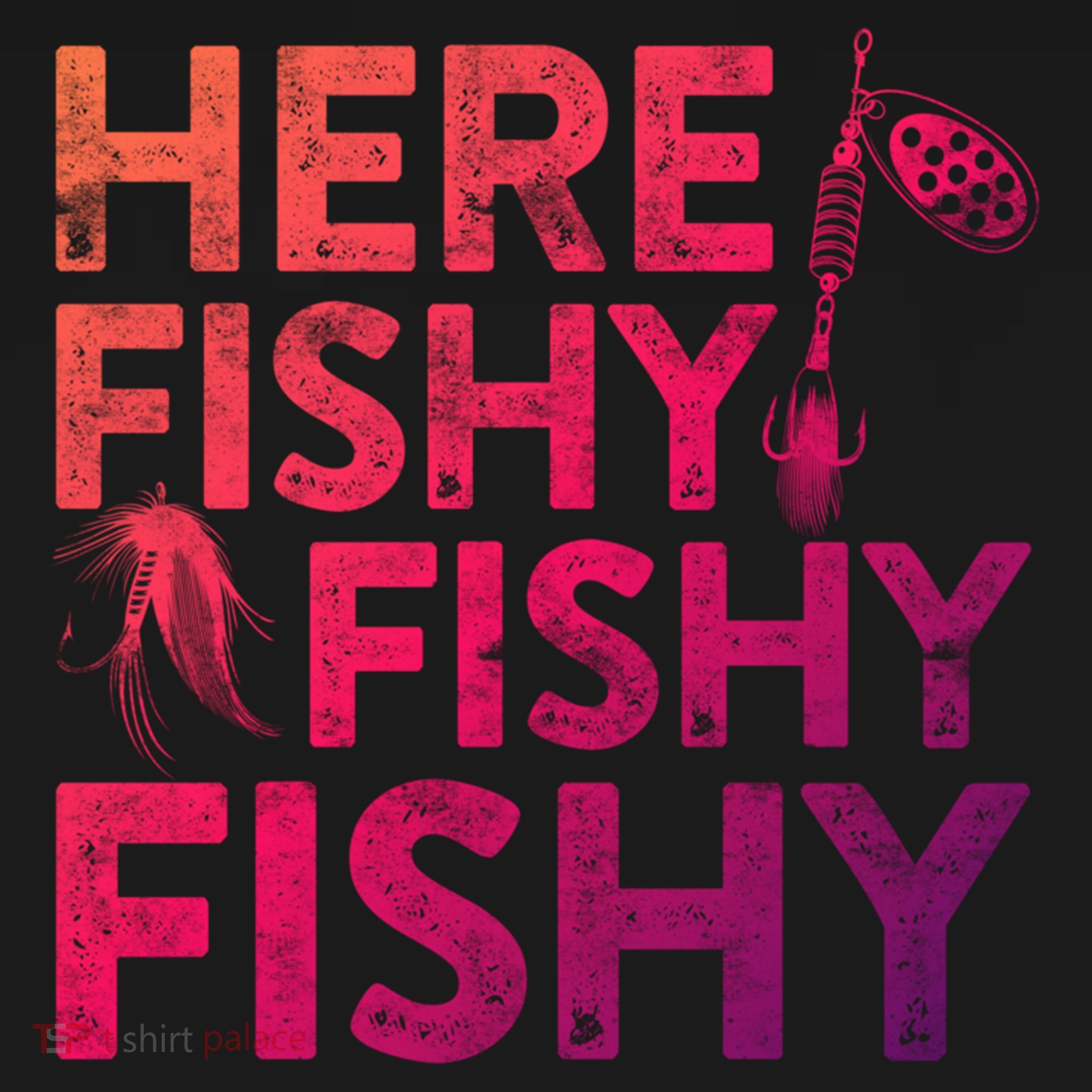 Here Fishy Fishy Fishy Gift Fisher Gifcool Gift Women's Hoodie