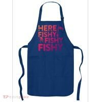 Here Fishy Fishy Fishy Gift Fisher Gifcool Gift Apron thumb 0