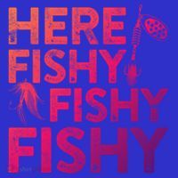 Here Fishy Fishy Fishy Gift Fisher Gifcool Gift Baby Bodysuit thumb 2