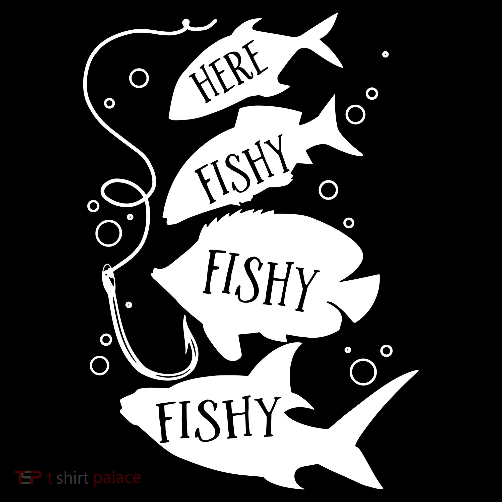 Here Fishy Fishy Fishing Lover Women's Tank Top