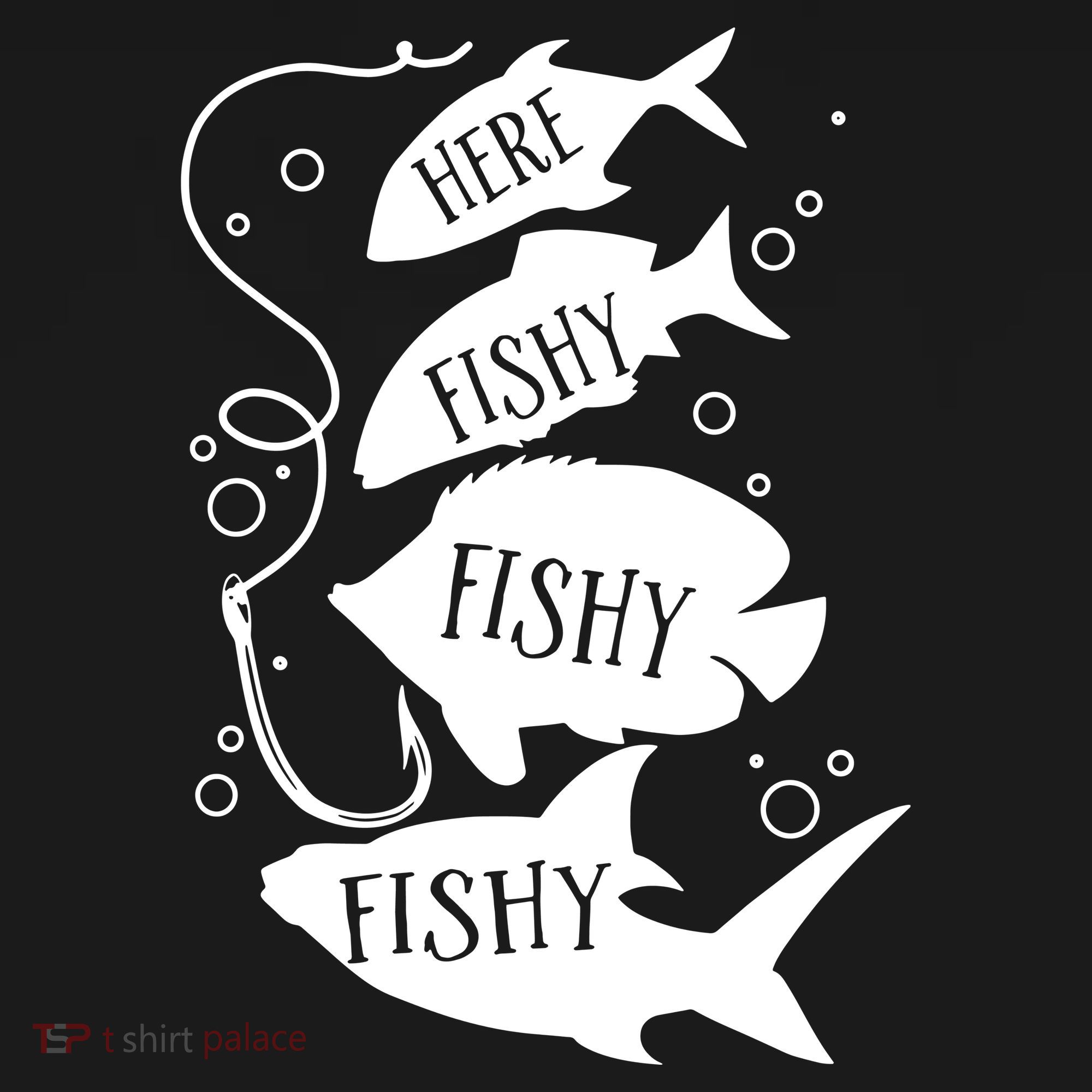 Here Fishy Fishy Fishing Lover Baby Bodysuit