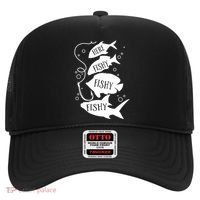 Here Fishy Fishy Fishing Lover Hat thumb 0